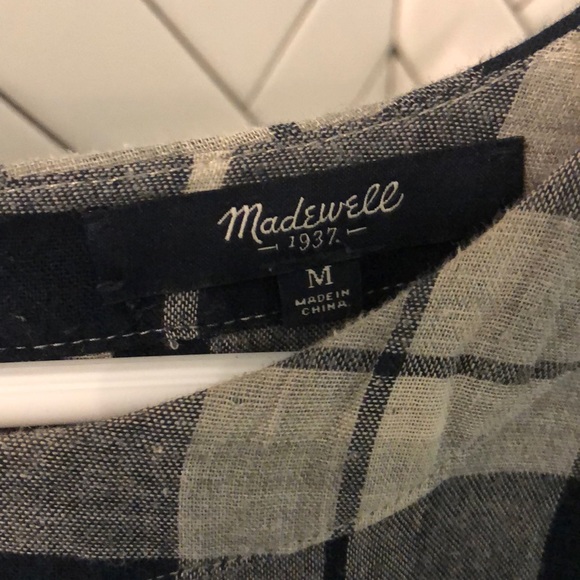 Madewell plaid shirt - Picture 5 of 7